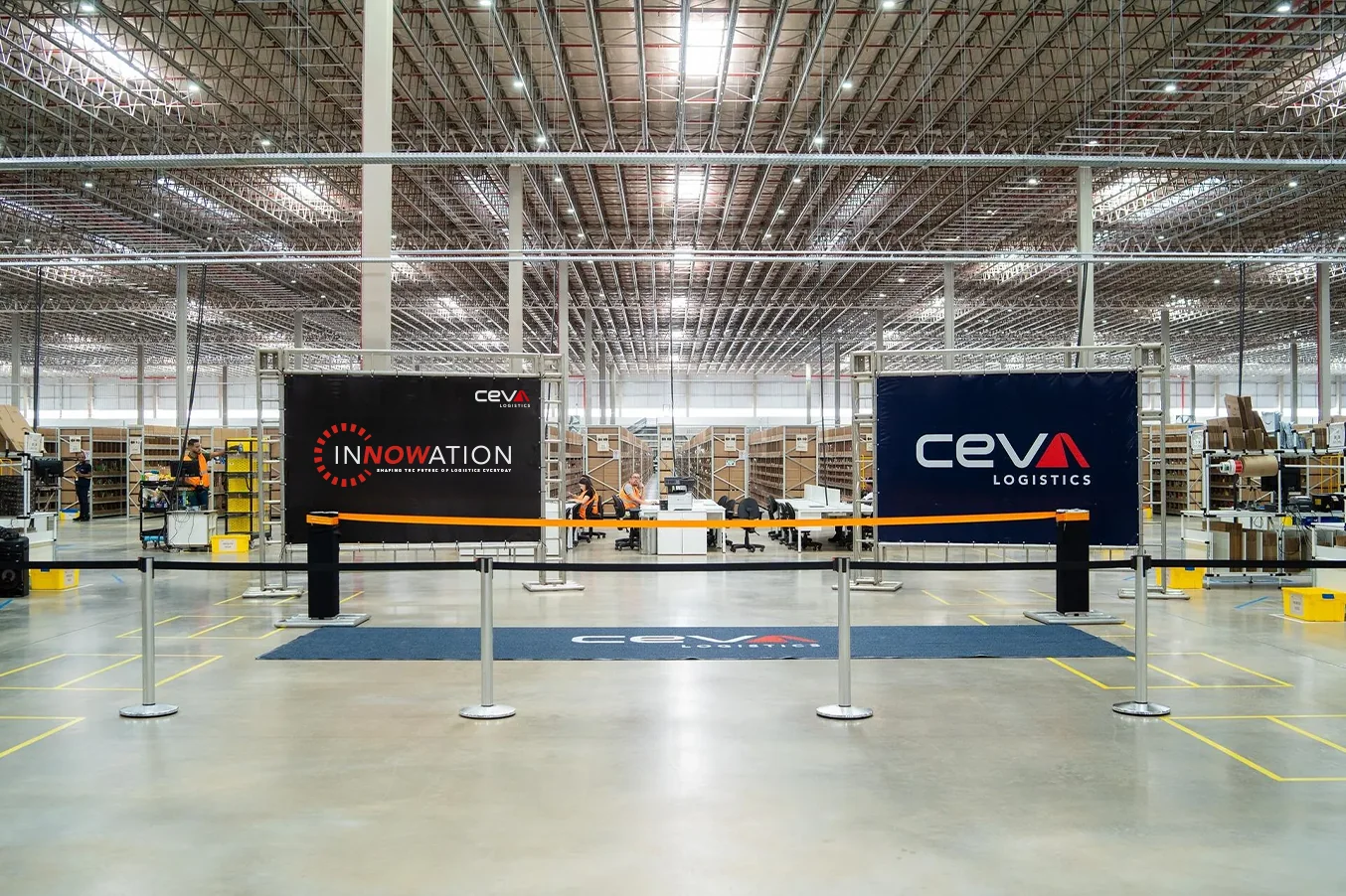 Visuel de la campagne CEVA LOGISTICS