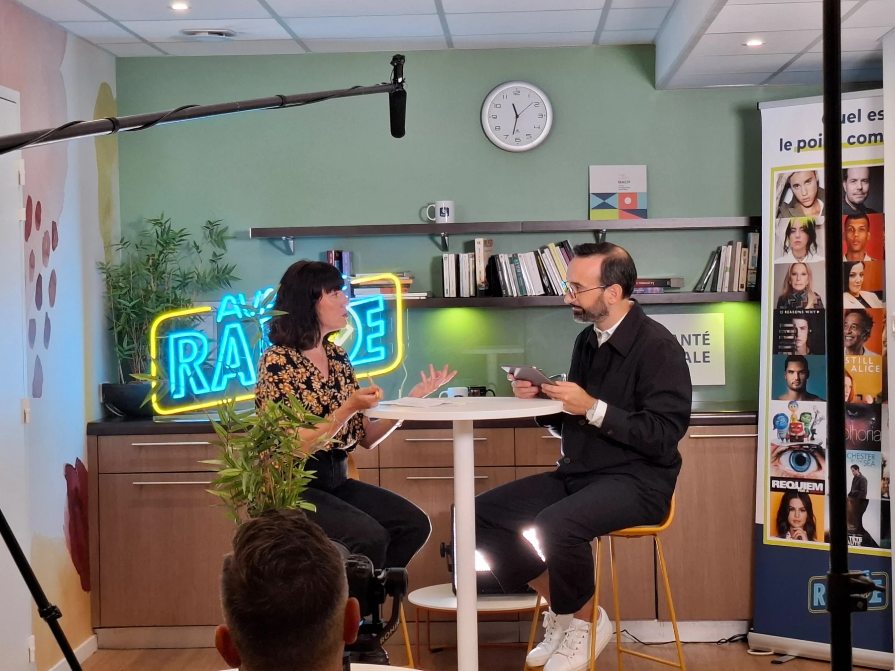 MACIF Avance Rapide : tournage de l’émission interne