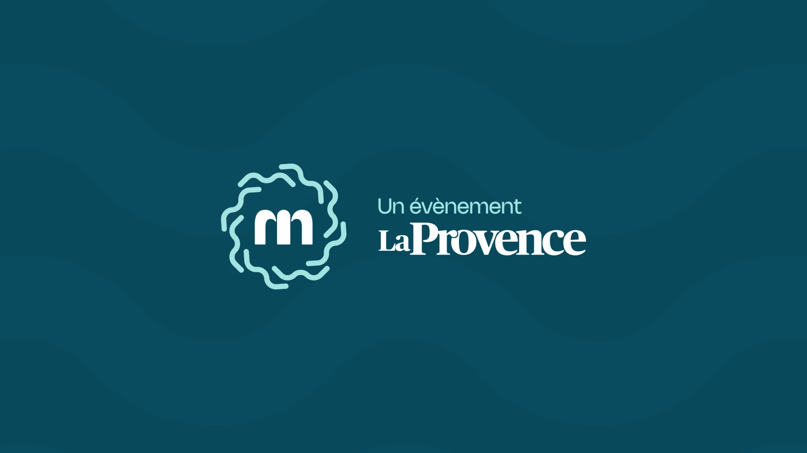 Emblème MAREA associé à la signature Un événement La Provence