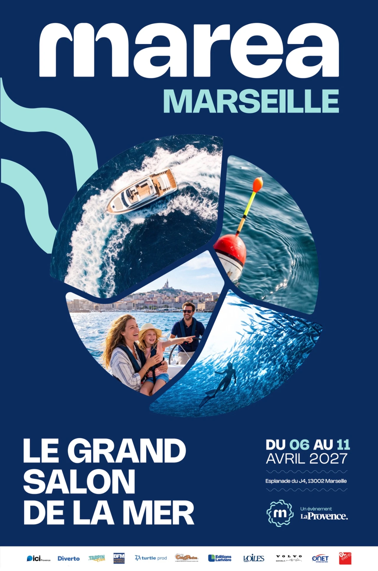 Affiche principale de MAREA Marseille, le grand salon de la mer