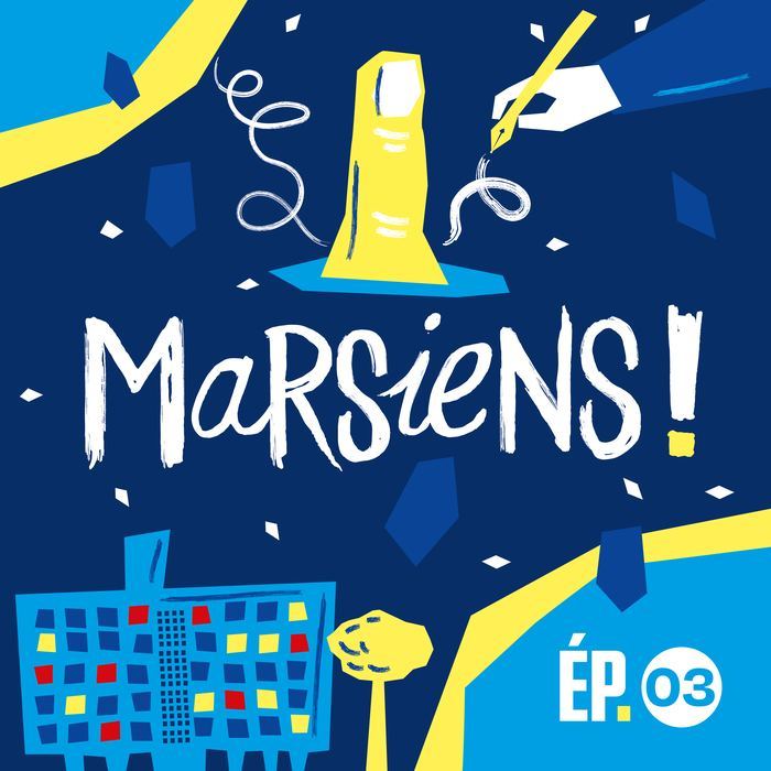 Visuel de la campagne MARSIENS!